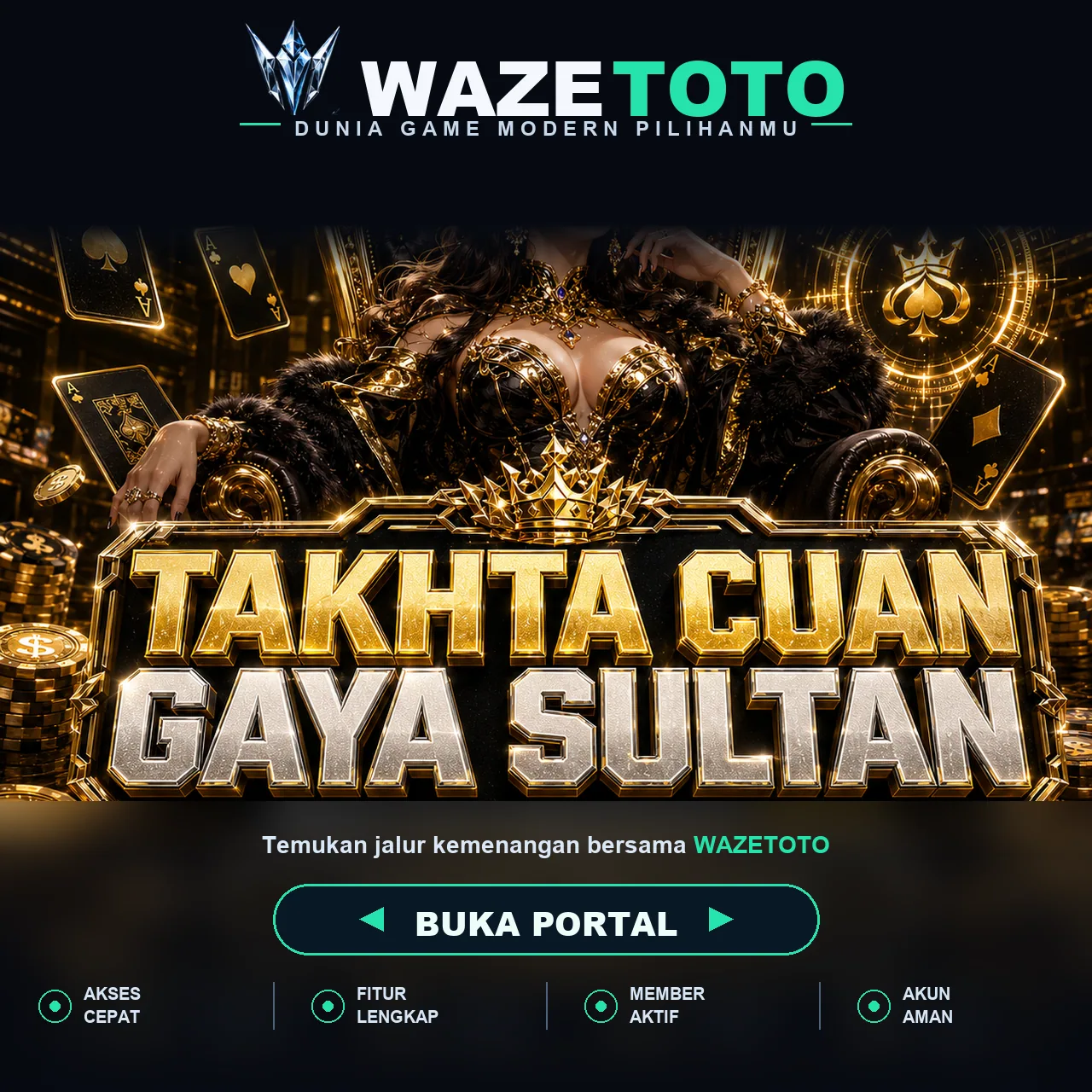 Banner resmi WAZETOTO untuk panduan pola spin slot gacor dan maxwin di beranda prima